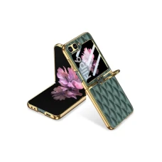 MS MOBILE RHOMBUS Futrola za Samsung F741B/F761B Galaxy Z Flip 6 5G/Z Flip 7 FE 5G zelena (GKK case)