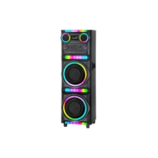 MS MOBILE Zvučnik bluetooth NDR-M1104 60W 2*10 inča sa dva mikrofona crni