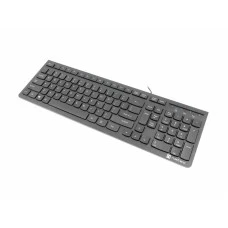 NATEC DISCUS 2, Slim tastatura, US raspored, USB, crna (NKL-1829) NATEC DISCUS 2, Slim tastatura, US raspored, USB, crna (NKL-1829)
