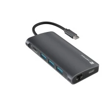 NATEC FOWLER 2 V2, USB Type-C 8-in-1 Multi-port Adapter (NMP-2162) NATEC FOWLER 2 V2, USB Type-C 8-in-1 Multi-port Adapter (NMP-2162)