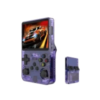 NIKEDA Gaming Console - R36S Handheld Console (purple)