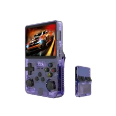 NIKEDA Gaming Console - R36S Handheld Console (purple)