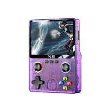 NIKEDA Gaming Console - X6 Handheld Console (Purple)