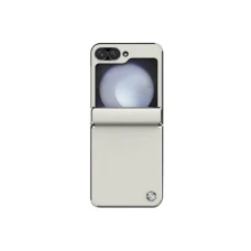 Nillkin Cam Shield Leather Case Futrola za Samsung F741B/F761B Galaxy Z Flip 6 5G/Z Flip 7 FE 5G bela