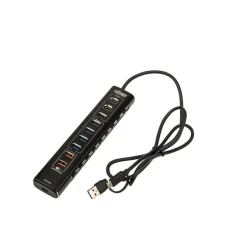 NITRO CONCEPTS UH1 HIBRID USB HUB 10 PORTOVA