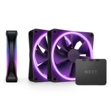 NZXT F120 RGB Duo Triple Pack 120mm ventilator crni RF-D12TF-B1
