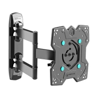 ONKRON Full Motion TV Wall Mount for 17– 43 Inch LCD LED Flat Screens up to 35 kgs, Black