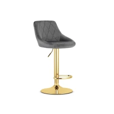 Oskar Barska stolica Kast grey / gold baza