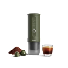 OUTIN Nano Espresso Machine, model OTEM-01, color Forest Green