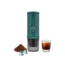 OUTIN Nano Espresso Machine, model OTEM-01, color Outin Teal