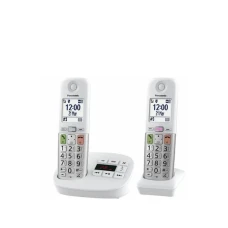 PANASONIC TELEFON KX-TGU432EXW - 2 slusalice beli sa sekretaricom