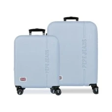 Pepe Jeans Aris set kofera 2/1 - sky blue ( 63.289.46 ) Pepe Jeans Aris set kofera 2/1 - sky blue ( 63.289.46 )