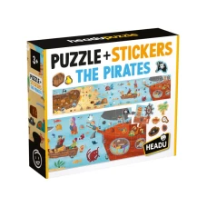 PERTINI HEADU - Pirati: puzzla sa stikerima