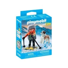 PERTINI Playmobil My life Zabava na snegu sa bernardincem