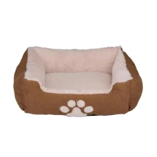 PET COMFORT Krevet za pse braon 50 x 38 x 17 cm