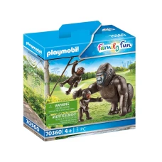 PLAYMOBIL Family Fun Gorila sa bebama