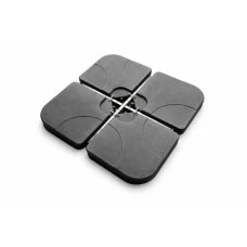 PROGARDEN Postolje za suncobran – set od 4 dela