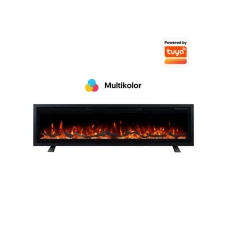 PROSTO Smart elekt. 50'' 3u1 multikolor kamin 1800W