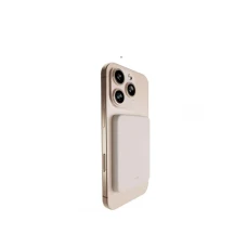PURO MagSafe power bank 4200mAh bežična eksterna baterija Bež PURO MagSafe power bank 4200mAh bežična eksterna baterija Bež