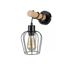 RABALUX Zidna lampa fabian crna 5244
