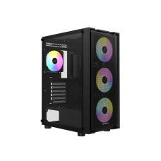 RAIDMAX Vector V216 Black 4 x RGB midi kućište RAIDMAX Vector V216 Black 4 x RGB midi kućište