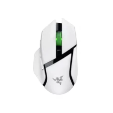RAZER Basilisk V3 X HyperSpeed - Wireless Ergo Mouse - White Edition RAZER Basilisk V3 X HyperSpeed - Wireless Ergo Mouse - White Edition