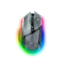 RAZER Razer Basilisk V3 Pro 35K - Ergonomic Wireless Gaming Mouse - Phantom White Edition RAZER Razer Basilisk V3 Pro 35K - Ergonomic Wireless Gaming Mouse - Phantom White Edition