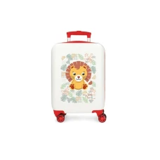 ROLL ROAD HAPPY PETS dečiji kofer 55 cm – bela/crvena