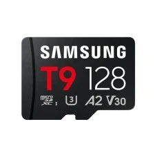 SAMSUNG MicroSD 128GB, T9, UHS-I U3 V30 A2, za 4K i FHD snimanje (MB-MH128T/WW)