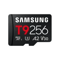 SAMSUNG MicroSD 256GB, T9, UHS-I U3 V30 A2, za 4K i FHD snimanje (MB-MH256T/WW)