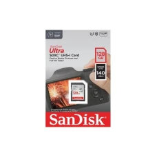 SANDISK 128GB Ultra SDXC SD memorijska kartica 140mb/s SDSDUNB-128G-GN6IN