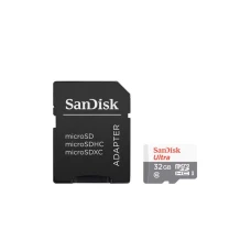 SANDISK Ultra microSDHC 32GB + SD Adapter 100MB/s Class 10 UHS-I