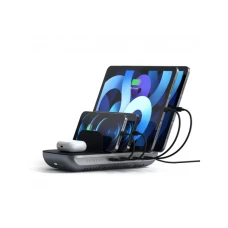 SATECHI Dock 5 Multi device charging station with EU plug - Space grey SATECHI Dock 5 Multi device charging station with EU plug - Space grey