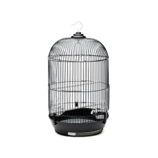 Savacoop Sklopivi kavez za ptice LUX crni 305H