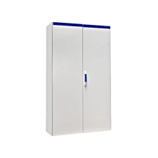 SCHRACK Samostojeći orman, 2-vrata, 2000x1200x400mm, RAL 7035 SCHRACK Samostojeći orman, 2-vrata, 2000x1200x400mm, RAL 7035