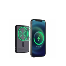 TNB PBUMAG5 POWERBANK 5000mAh, 20W, Magnetni, CRNI
