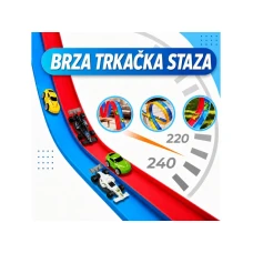 Topi Toys Brza trkačka staza sa 4 automobila Topi Toys Brza trkačka staza sa 4 automobila