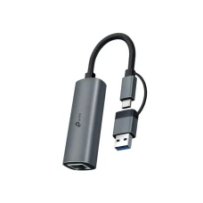 TP LINK Adapter UE310C USB-C /USB-A-> RJ45 Gigabit Ethernet Network TP LINK Adapter UE310C USB-C /USB-A-> RJ45 Gigabit Ethernet Network