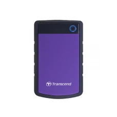TRANSCEND TS2TSJ25H3P Eksterni HDD 2TB Anti-shock system crno/ljubicasti