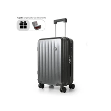 TRIPMATES Ručni kofer (kabinski) 55 cm + gratis organizator za dokumenta - Siva