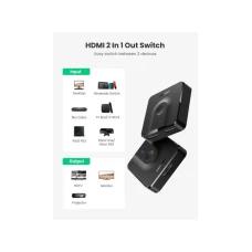 VELTEH HDMI Swich/Spliter 1/2 4k 60Hz CM217 50966 VELTEH HDMI Swich/Spliter 1/2 4k 60Hz CM217 50966