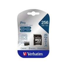 VERBATIM Micro SDXC C10 U3 256GB (47045) VERBATIM Micro SDXC C10 U3 256GB (47045)