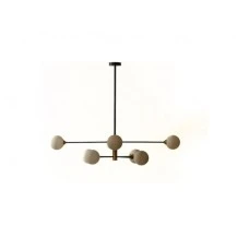 VESTA 393 LUSTER 8*G9 MESING+CRNA