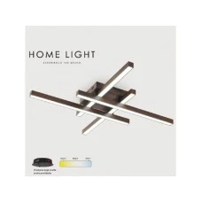 VESTA 530 plafonska svetiljka 40W 3000/4500/6000K TAMNO DRVO/ZLATO