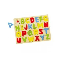 VIGA Drvena slagalica mala slova