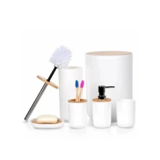 Vilde Set od 6 kupatilskih dodataka - Beli