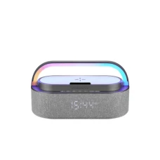 VOLKANO Zvučnik+Alarm+Wireless punjač za mob Dawn VK-3132-GR