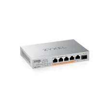 Zyxel XMG-105 5 Port 2,5G 1SFP4 ports 70W total PoE++ Switch Zyxel XMG-105 5 Port 2,5G 1SFP4 ports 70W total PoE++ Switch
