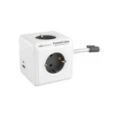 ALLOCACOC Power Cube 4xSchuko + 2xUSB A+C