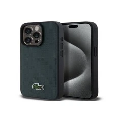 APPLE LACOSTE MAGSAFE maska za iPhone 15 Pro WOVEN LOGO NAVY LCHMP15LPVCV